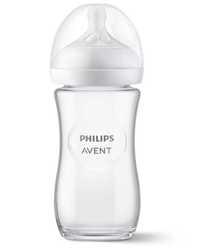 Стеклянная детская бутылочка Philips Avent Natural 240 мл новая