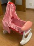 Cama de baloiço para boneca