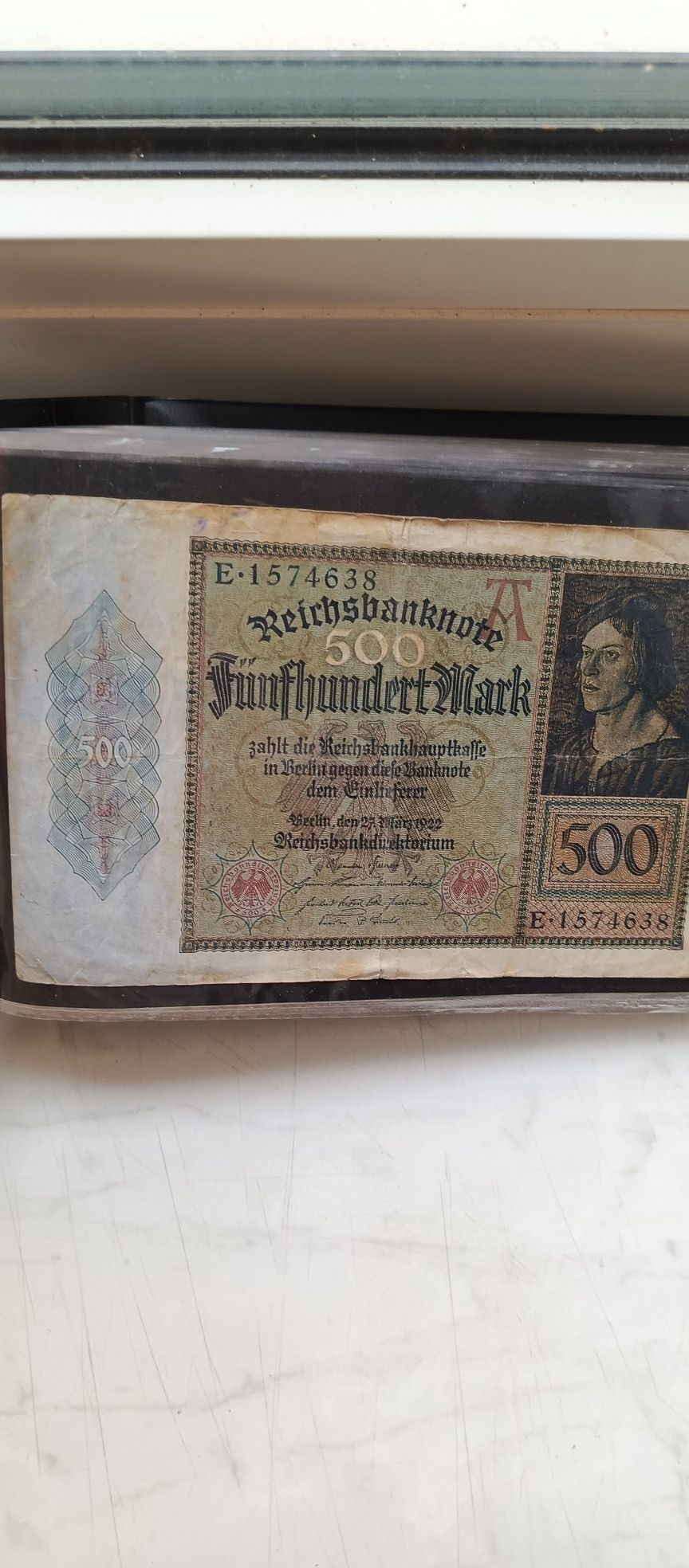 Album z banknotami Niemiec