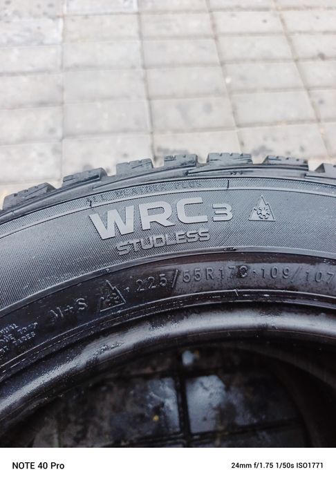 Opony 225/55/17c Nokian W RC 3 Studles