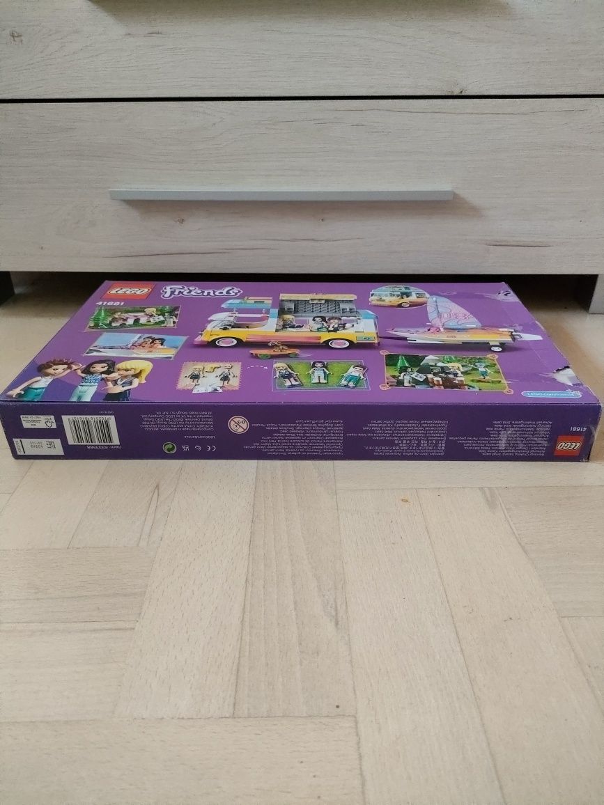 LEGO Friends 41681 Mikrobus kempingowy i żaglówka (używany)
