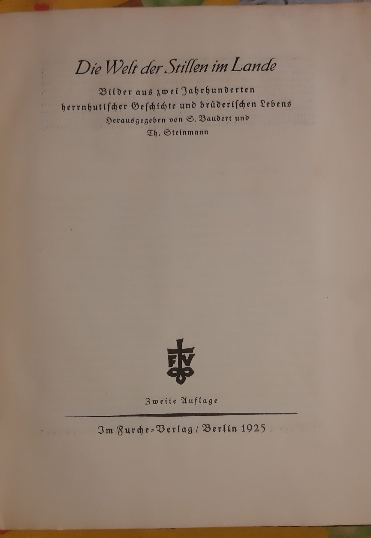 Książka o dwustuletniej historii Herrnhut