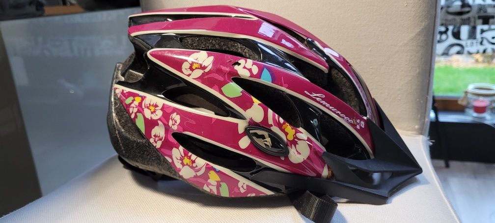 Kask rowerowy dla dziewczynki