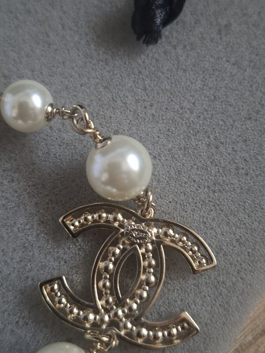 Chanell naszyjnik,nowy perły