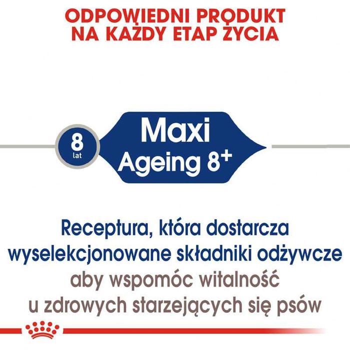 Karma dla psa Royal Canin Maxi Ageing 8+ 15 kg OKAZJA!