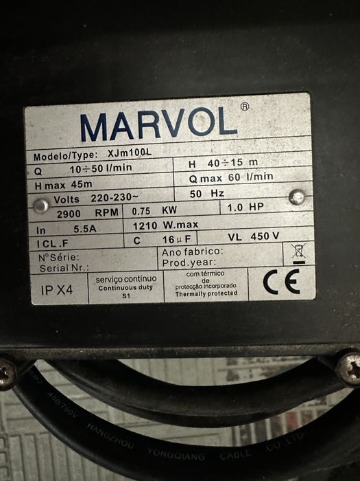 Bomba de água de superfície