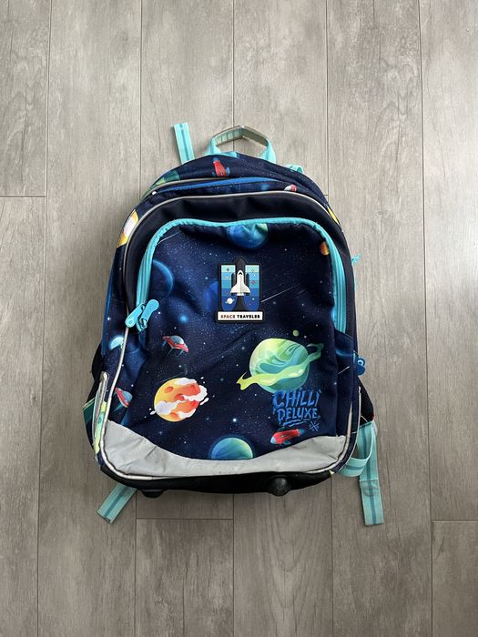 TOPGAL Plecak z rakietą i planetami ELLY 21015