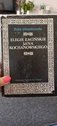 Książka Elegie Łacińskie Jana Kochanowskiego