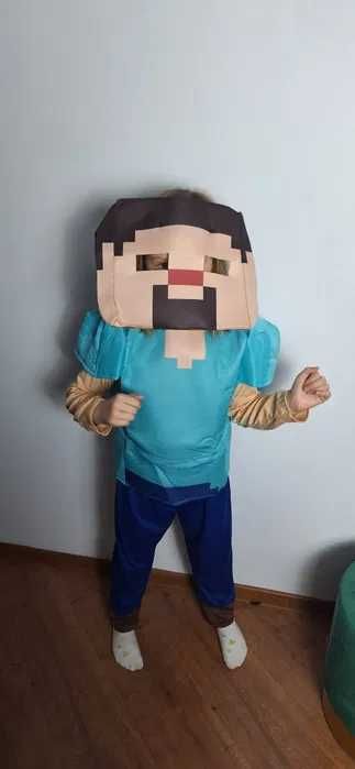 Przebranie na bal karnawał Minecraft na 5-6/7  lat – rozm. 116/122