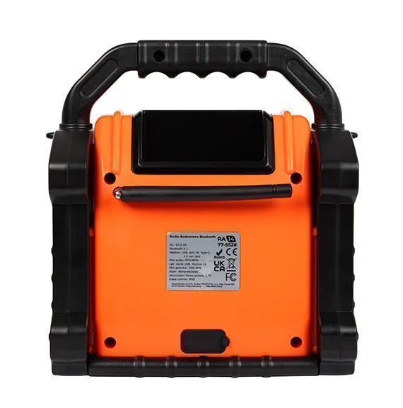 Radio budowlane przenośne BLOW RA14 AM/FM Bluetooth USB AUX SD 77-552#
