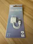 Rozdzielacz typu C dwa razy portu ładowania USB C
