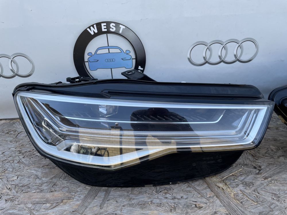 Audi A6 C7 фари передні matrixs фари передні ауді А6 С7 матричні
