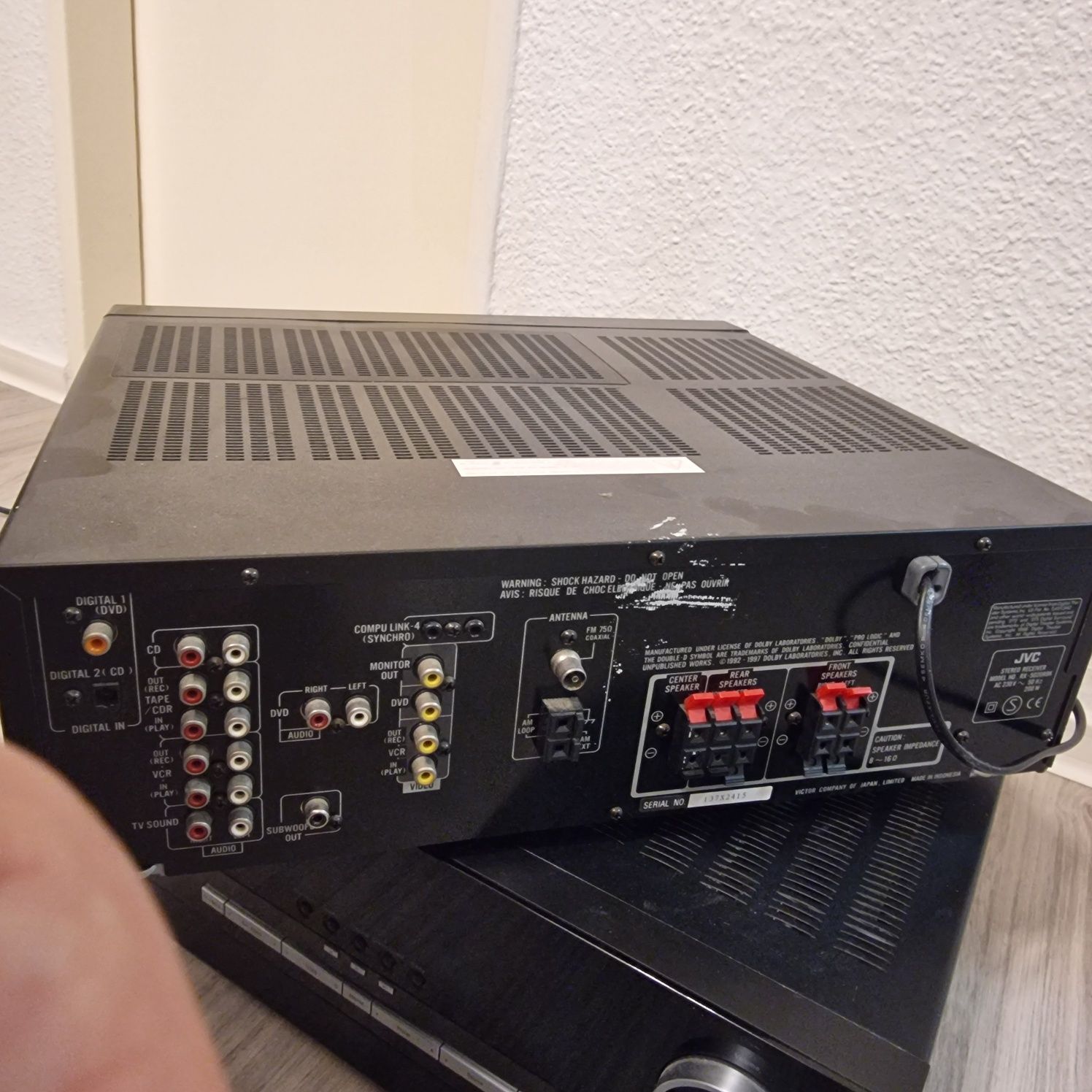 Ресівер JVC RX5020R audio/TV reseiver