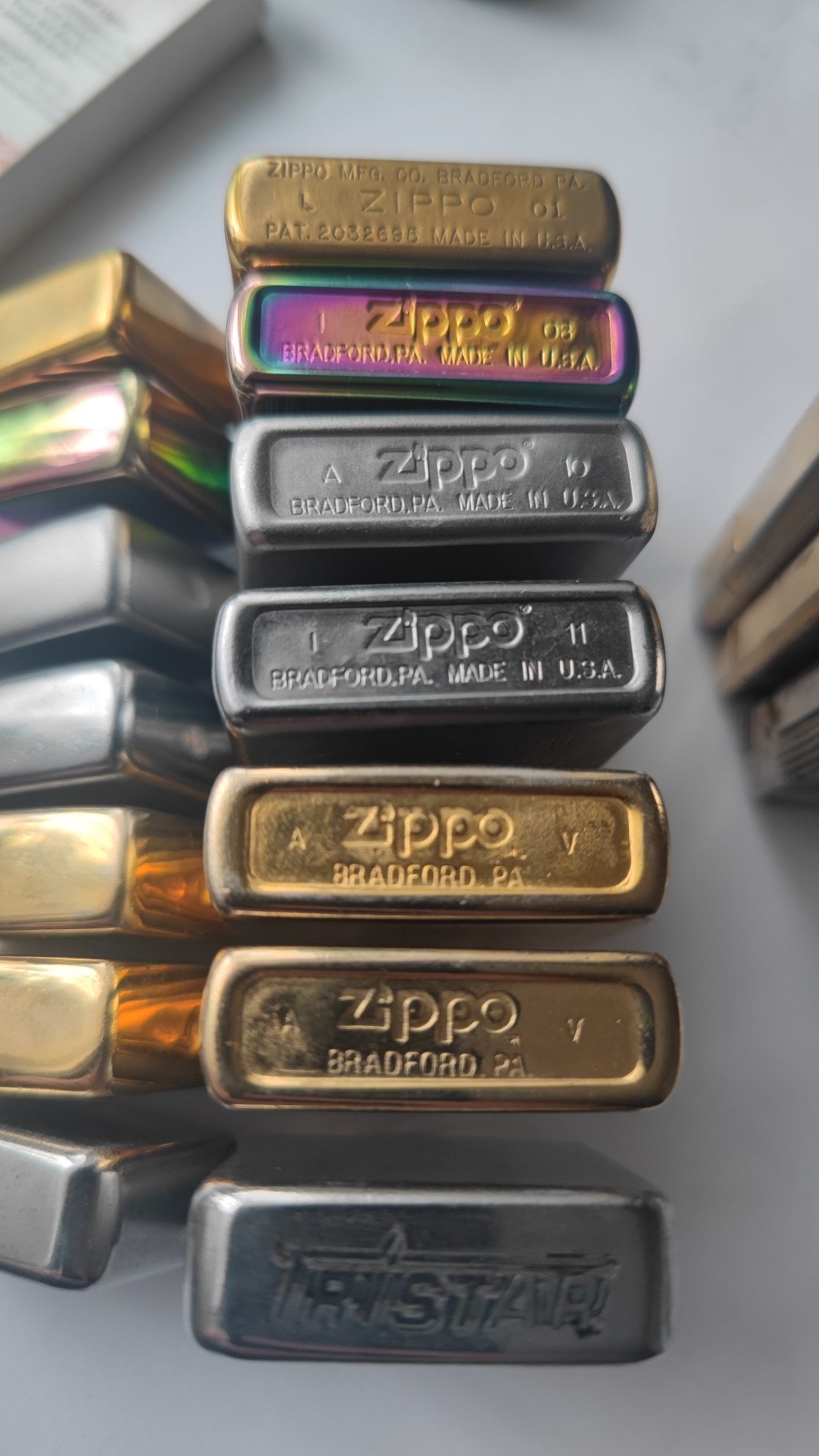 Зажигалки zippo в коллекцию, есть редкие