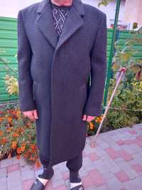 пальто мужское чисто шерстяное