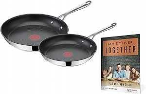 Tefal Jamie Oliver Cook'S Direct On Zestaw Patelni 24-28cm RYSY NA 24C