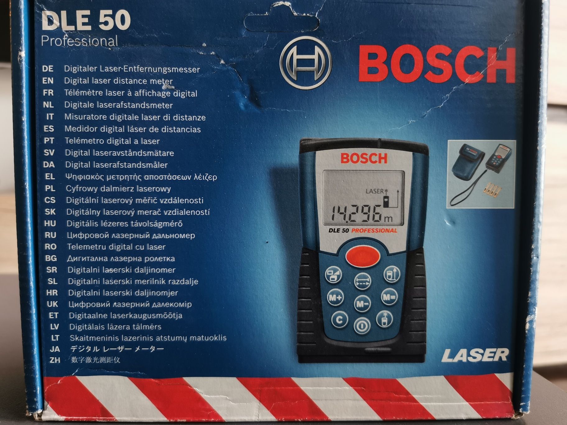 Dalmierz laserowy Bosch DLE 50 Professional