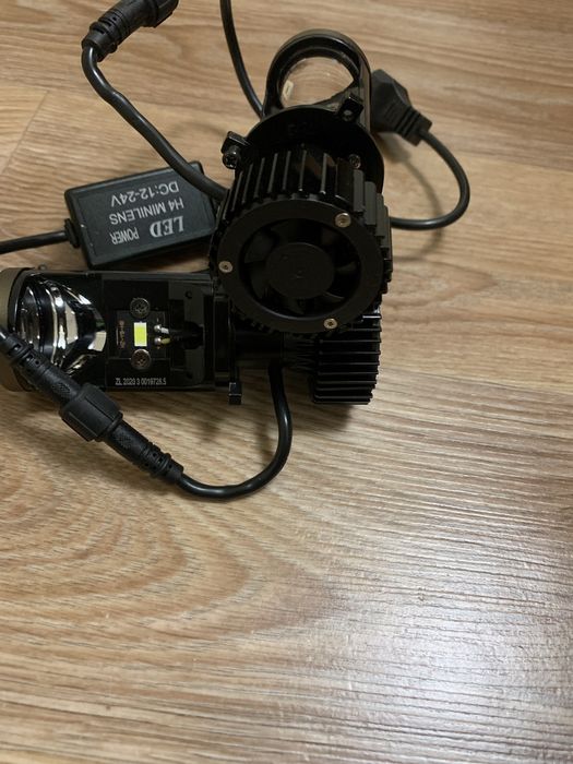 Мини линзы h4 led