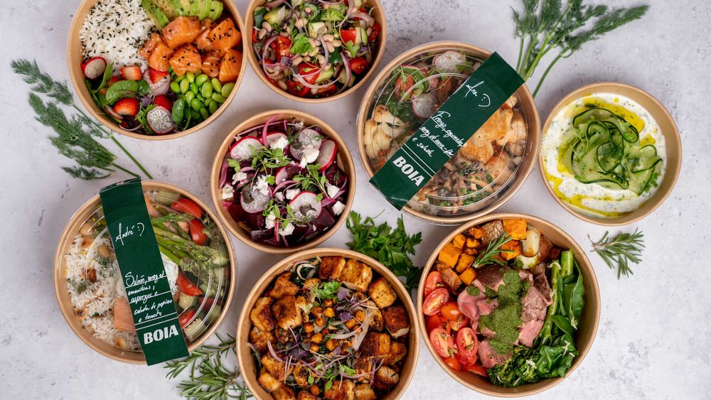 Marca de restaurante saudável – BOIA