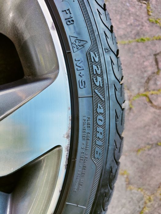 Opony zimowe 225/40 R18 z alufelgami