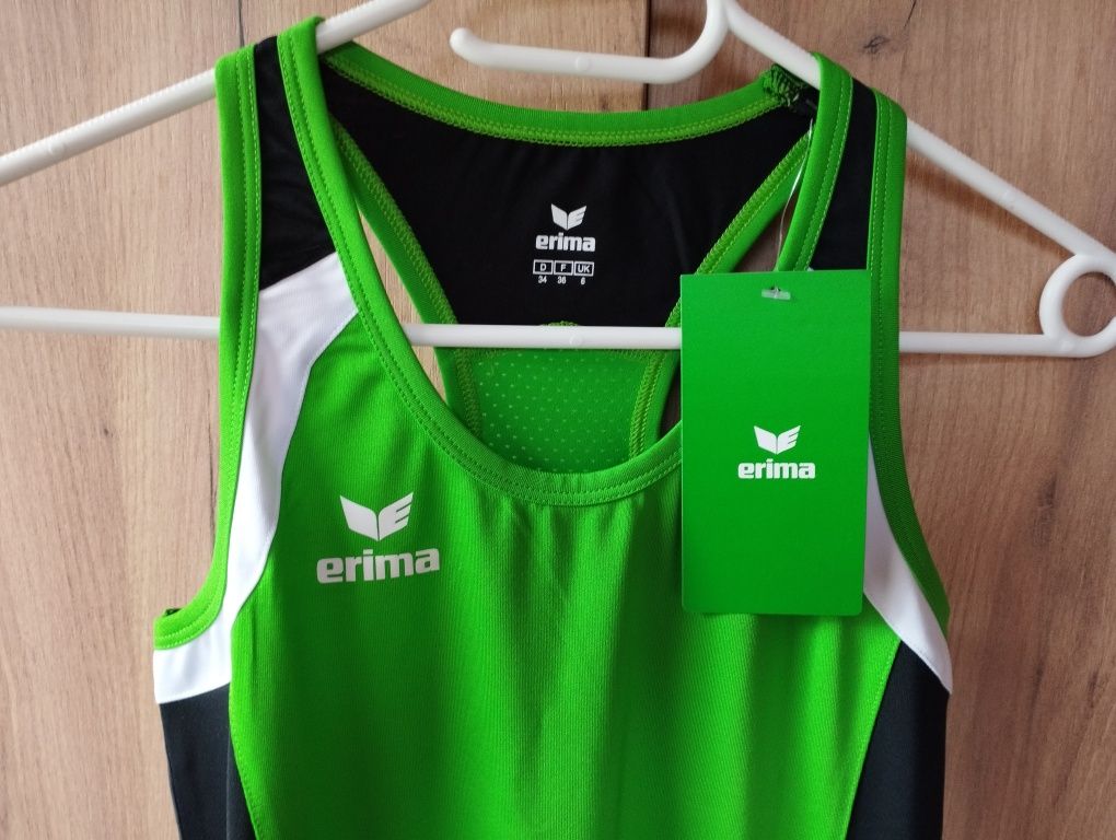 Koszulka Top tank firmy Erima, rozmiar 34, damska, nowa z metką. Wymia