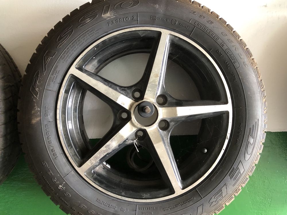 Sprzedam Alum felgi z oponami 195/65 R15