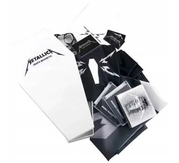 METALLICA - Death Magnetic DEUXE COFFIN BOX (z koszulką w rozmiarze L)