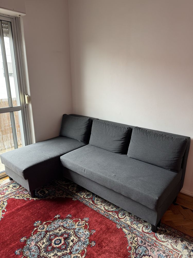 Sofá cama chaise longue Ikea