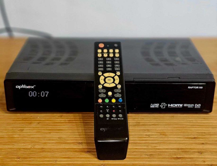 HD ресивер Optibox Raptor, запис + YouTube (Б/У, Linux, Full HD)