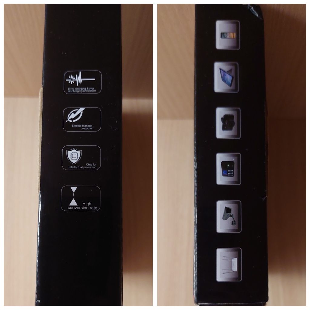 ДБЖ UPS DC1036P 10400mAh 36W GPON 12V/9V/5V/USB port / POE port чорний