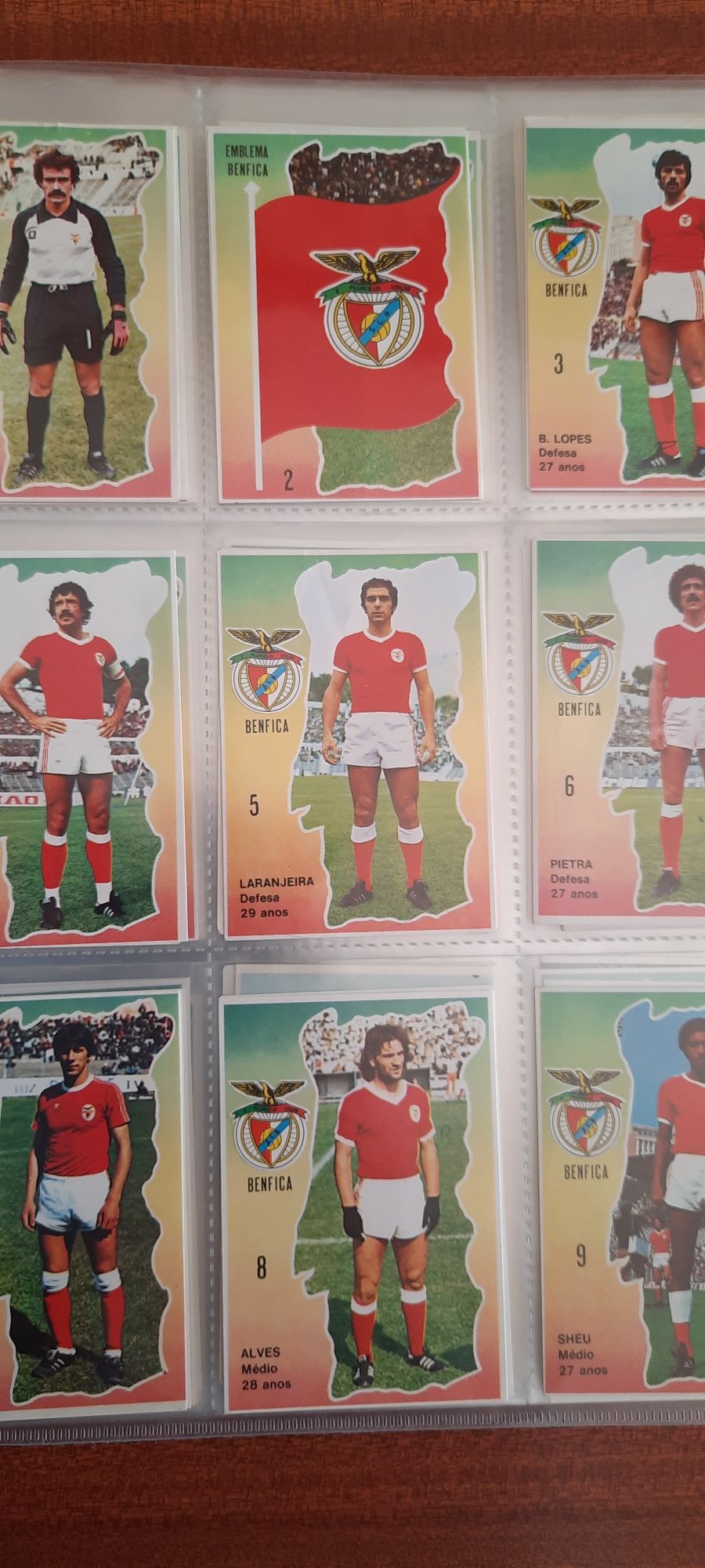 Coleção de cromos ÍDOLOS DE PORTUGAL - COMPLETA