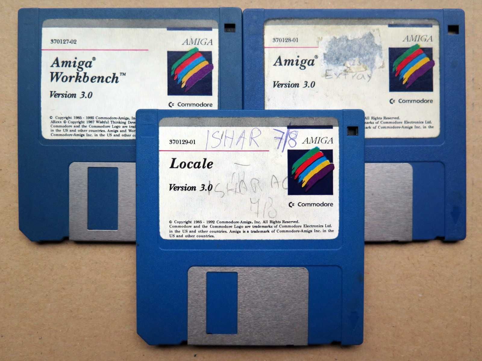 #24lis1707 -- Amiga Workbench 3.0 dyski 2, 3, 5 #2