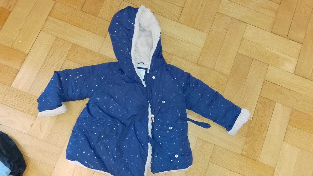 Kurteczka zimowa Zara Baby girl rozm. 104