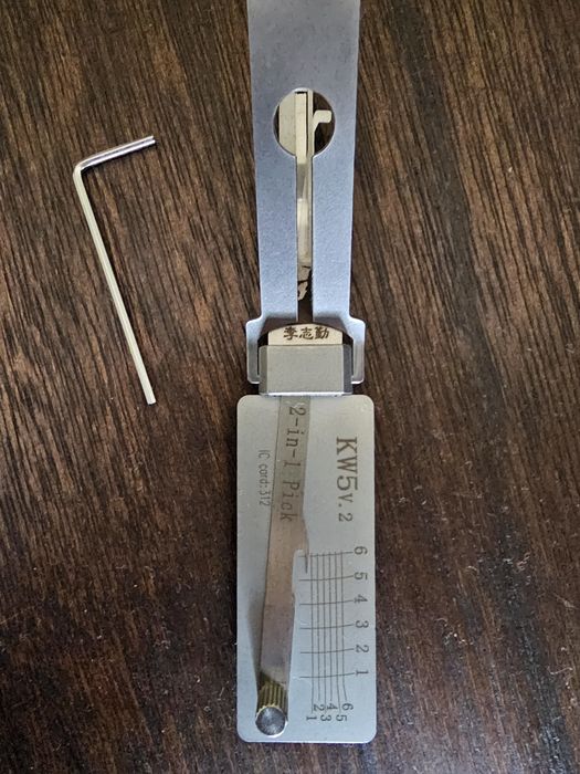 Chave de Palheta Lishi KW5 v.2