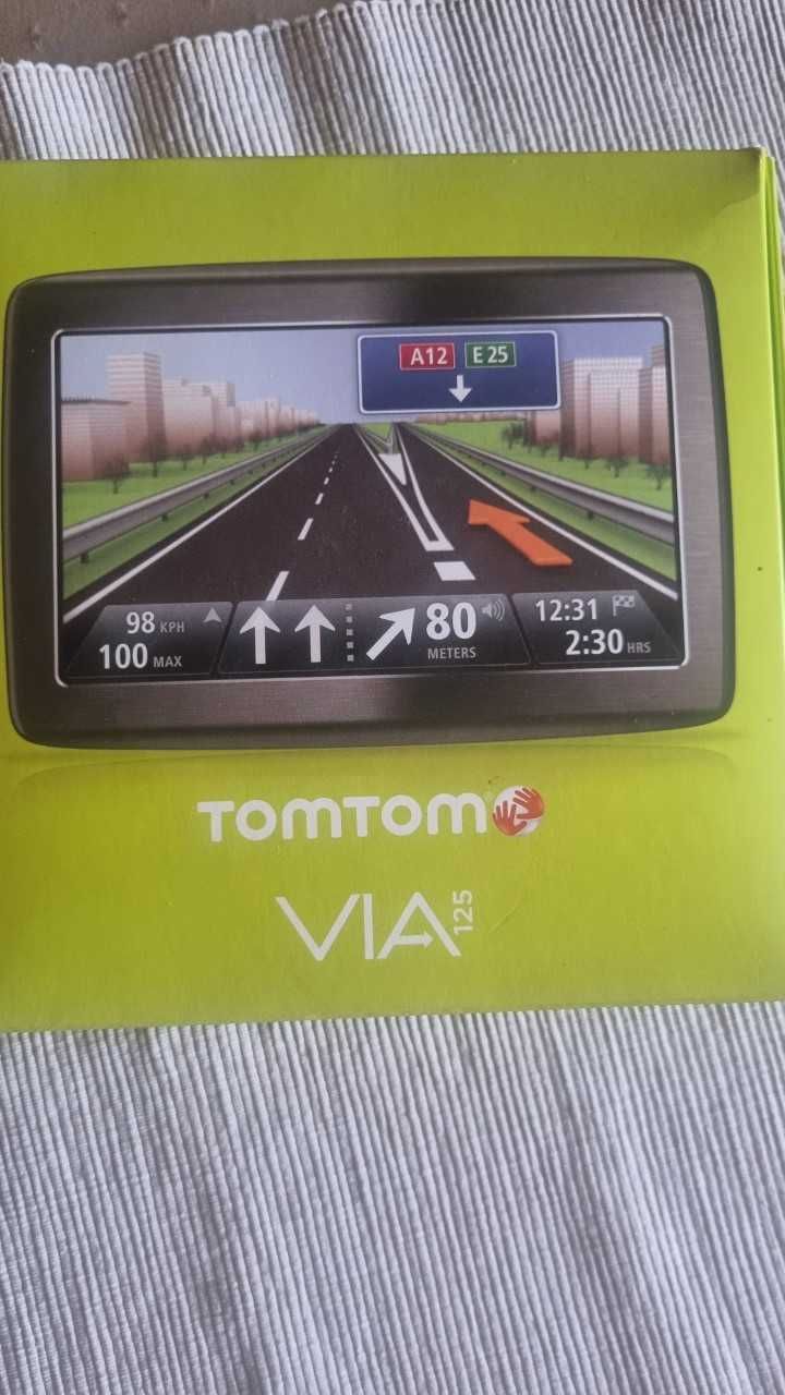 Navegador Tomtom via 125