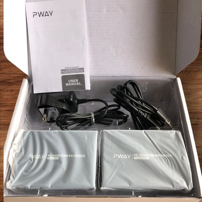 Przedłużacz HDMI Kvm USB cat5e/6 4K pway