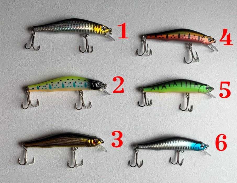 Воблери хіт сезону! Zip Baits OSP Lucky Craft Jackall/для щуки/судака