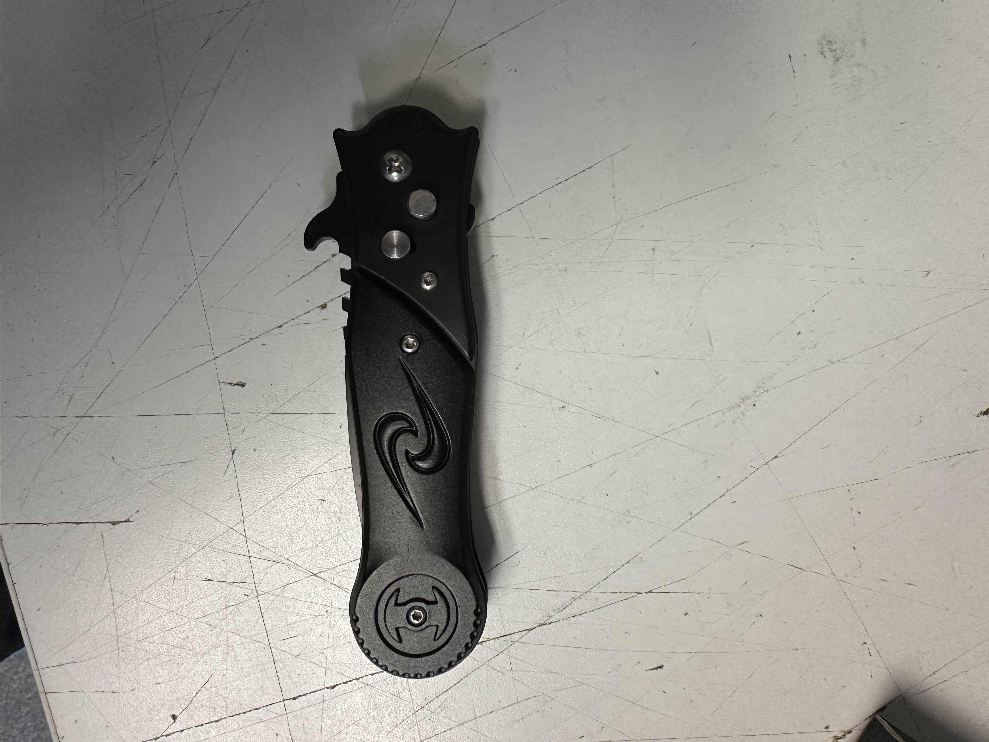 Nóż Sprężynowy Boczny Automatyczny  Scyzoryk 20 cm