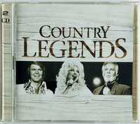 Country Legends 2CD 2002r Wille Nelson Johnny Cash Jim Reeves