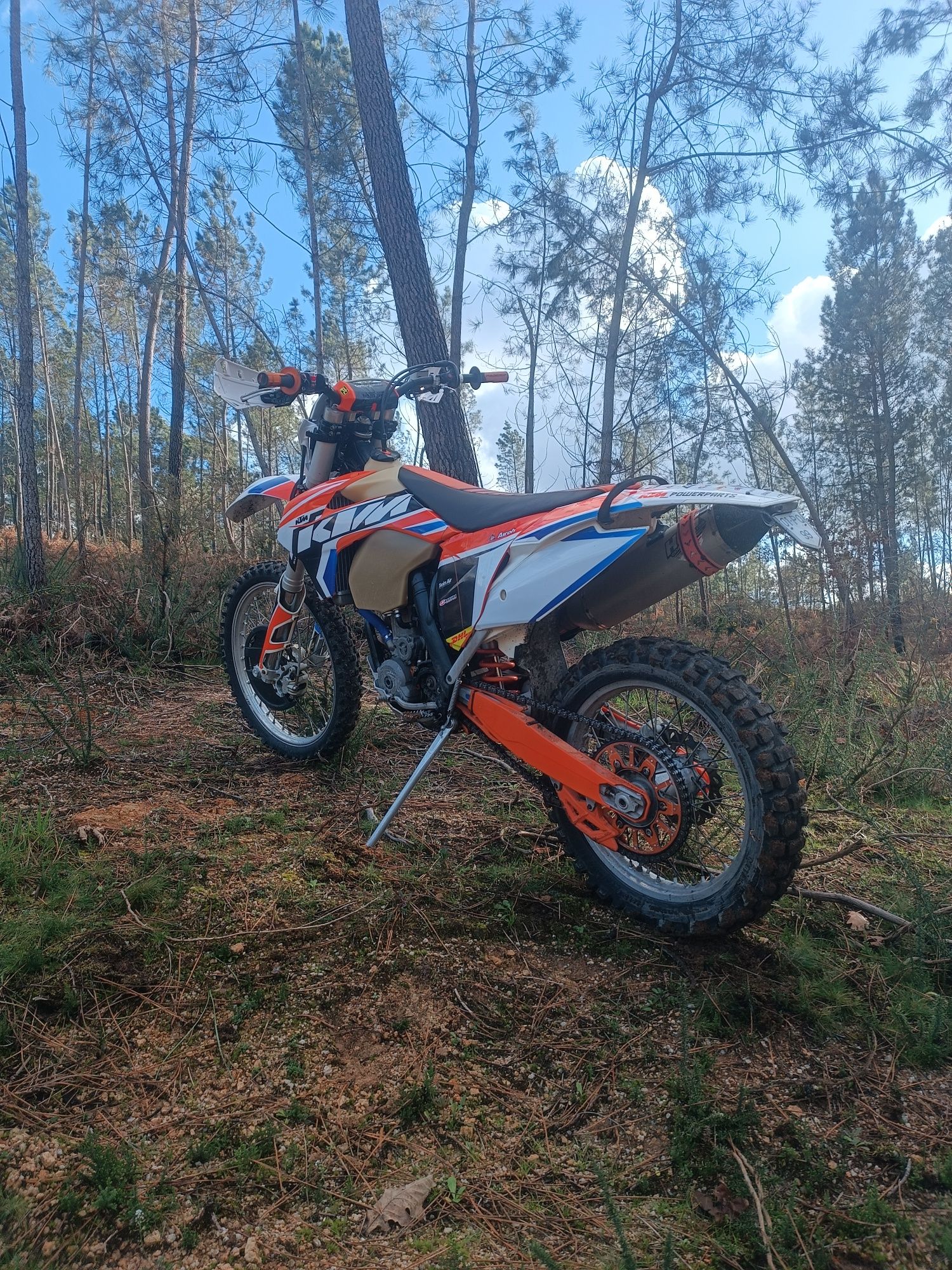 KTM sx-f 250 enduro como nova