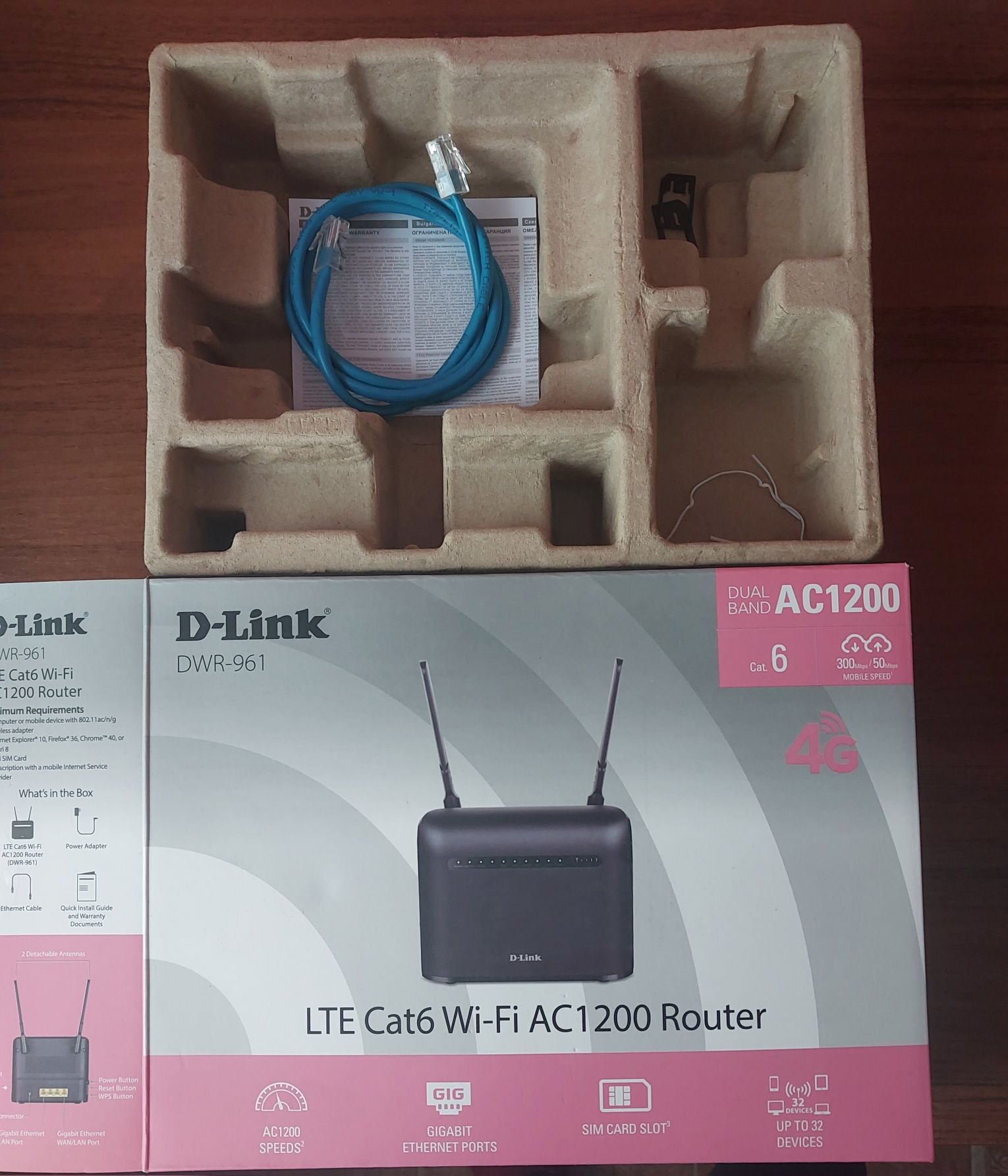 Router d-link DWR-961 na Gwarancji
