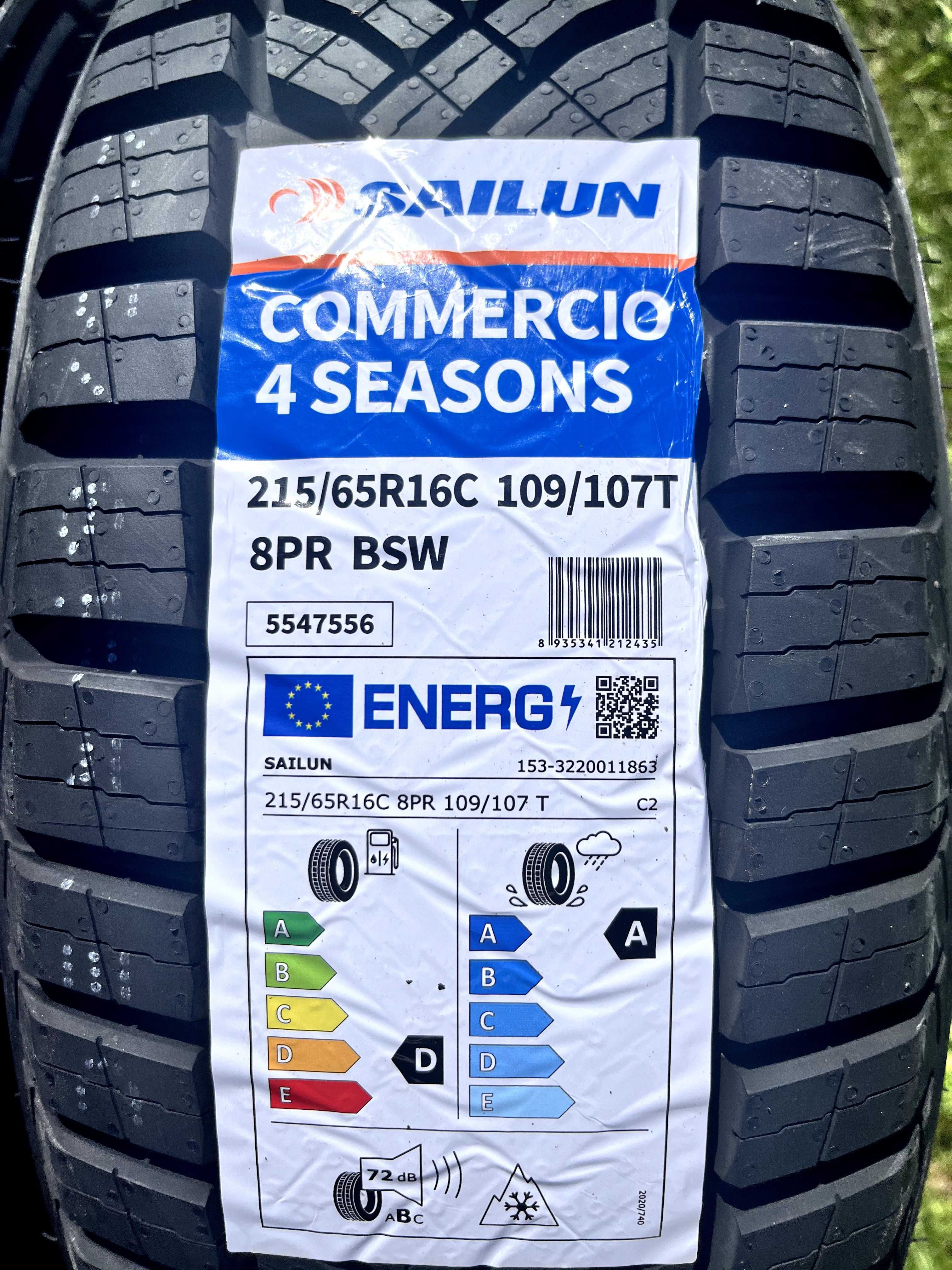 Okazja opony całoroczne 215/65R16C 109/107T SAILUN COMMERCIO 4S 2024r.