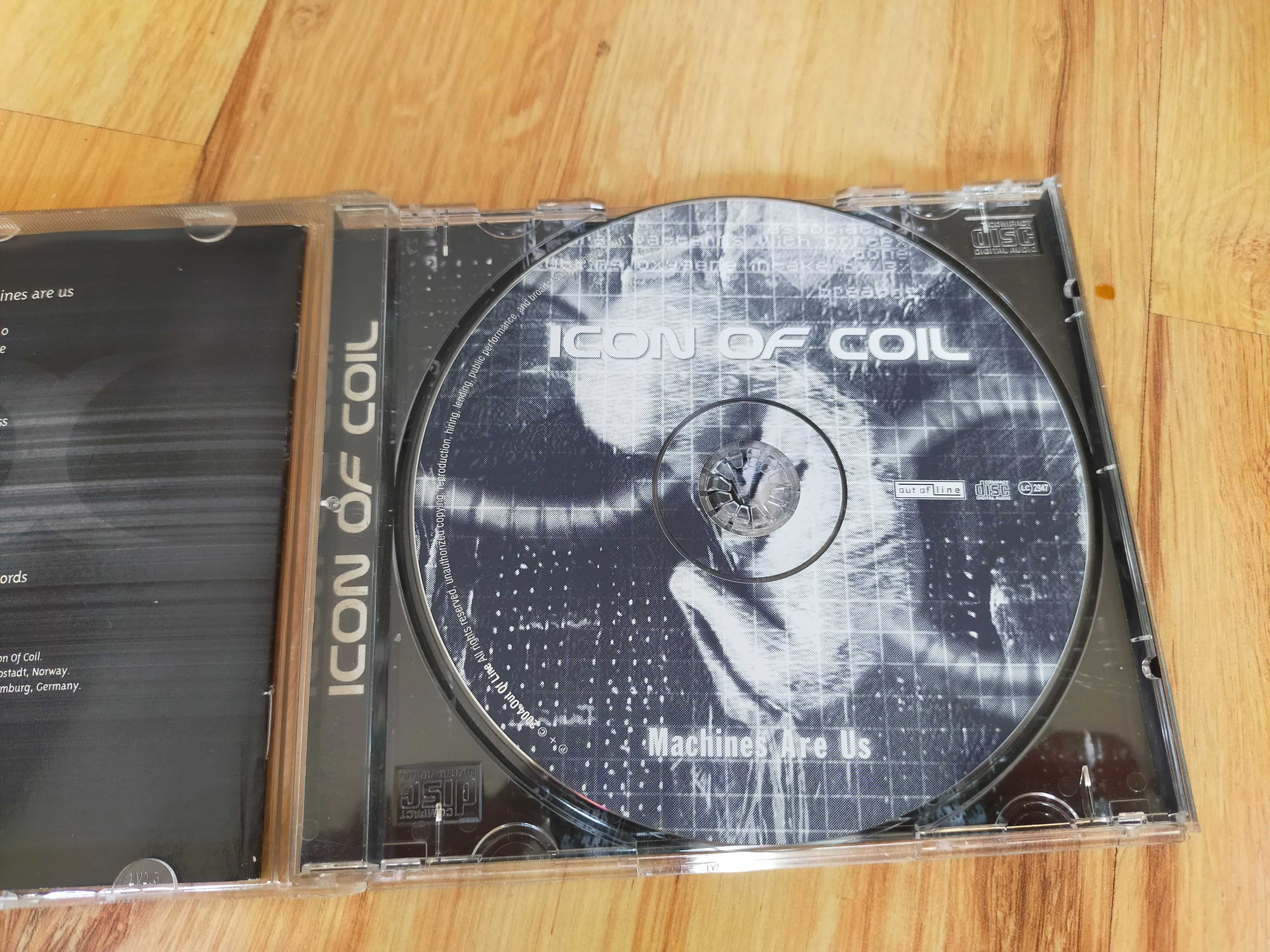 ICON OF COIL - "Machine Are Us" CD Jak nowa  Wyd. USA