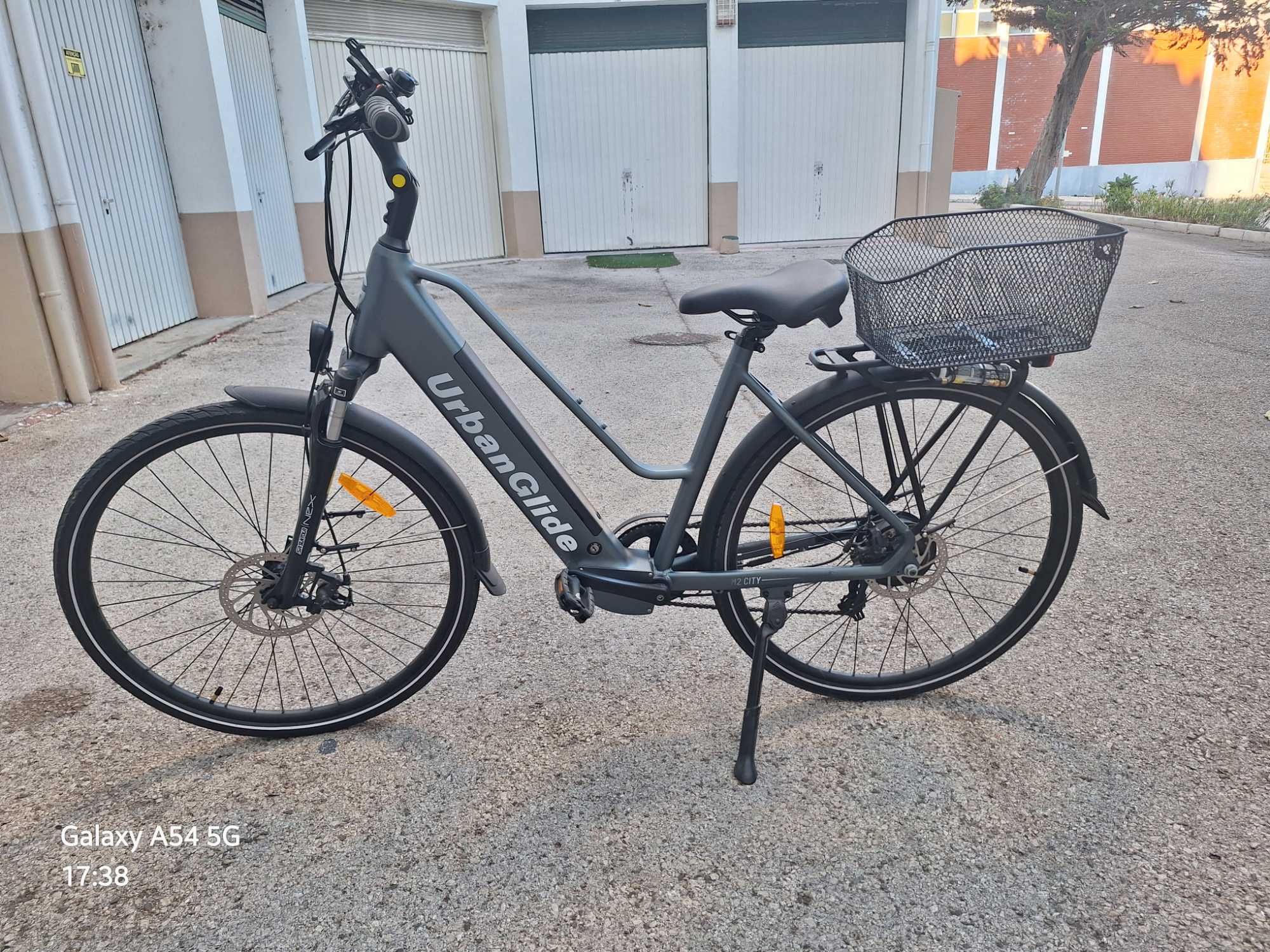 Excelente bicicleta elétrica URBANGLIDE, M2 CITY