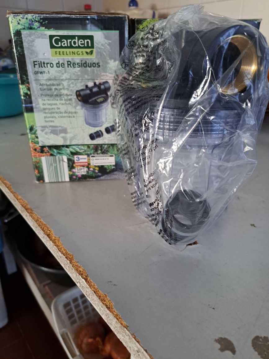 Filtros de águas sujas