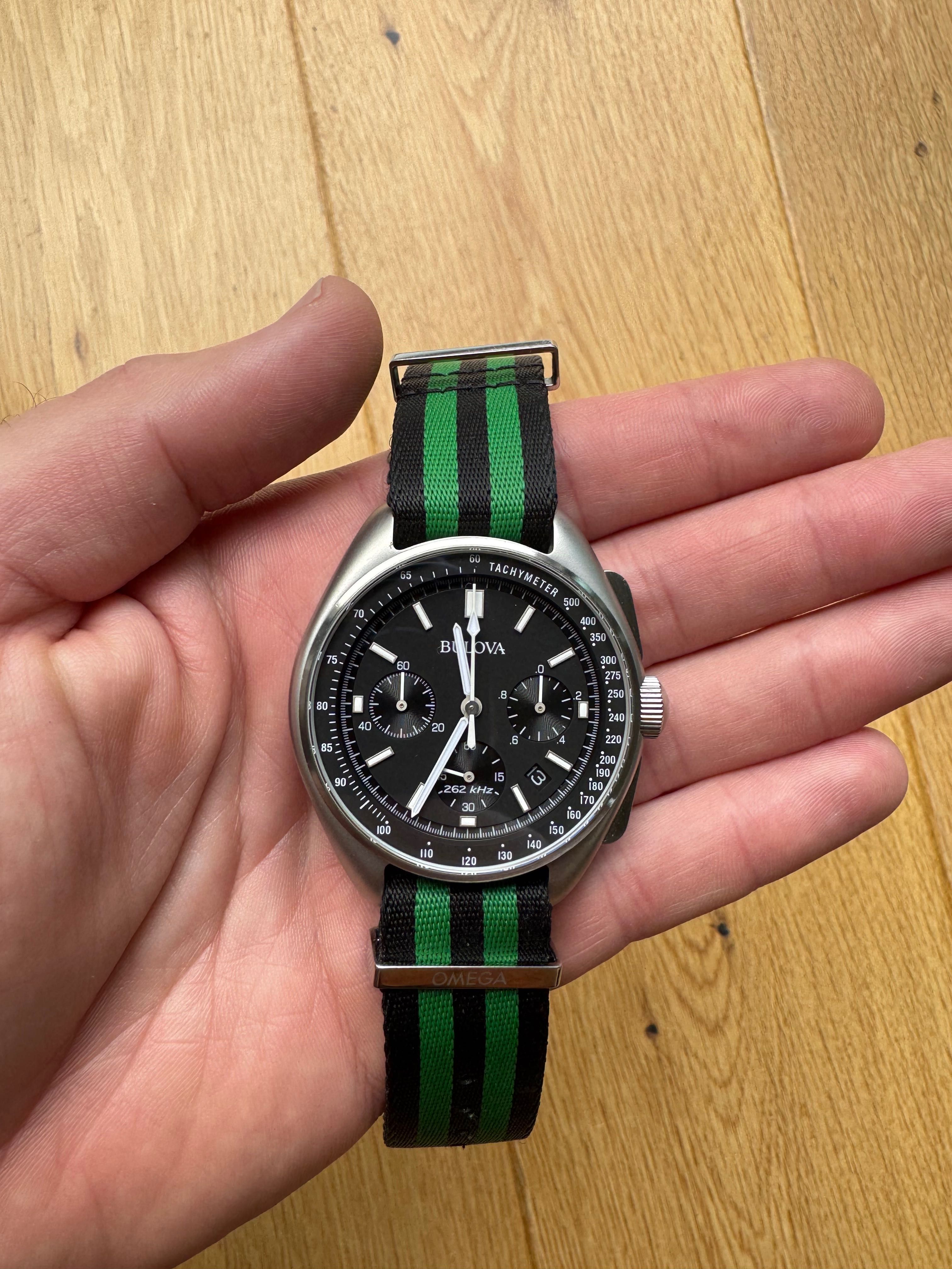 BULOVA Lunar Pilot 96B251 45mm