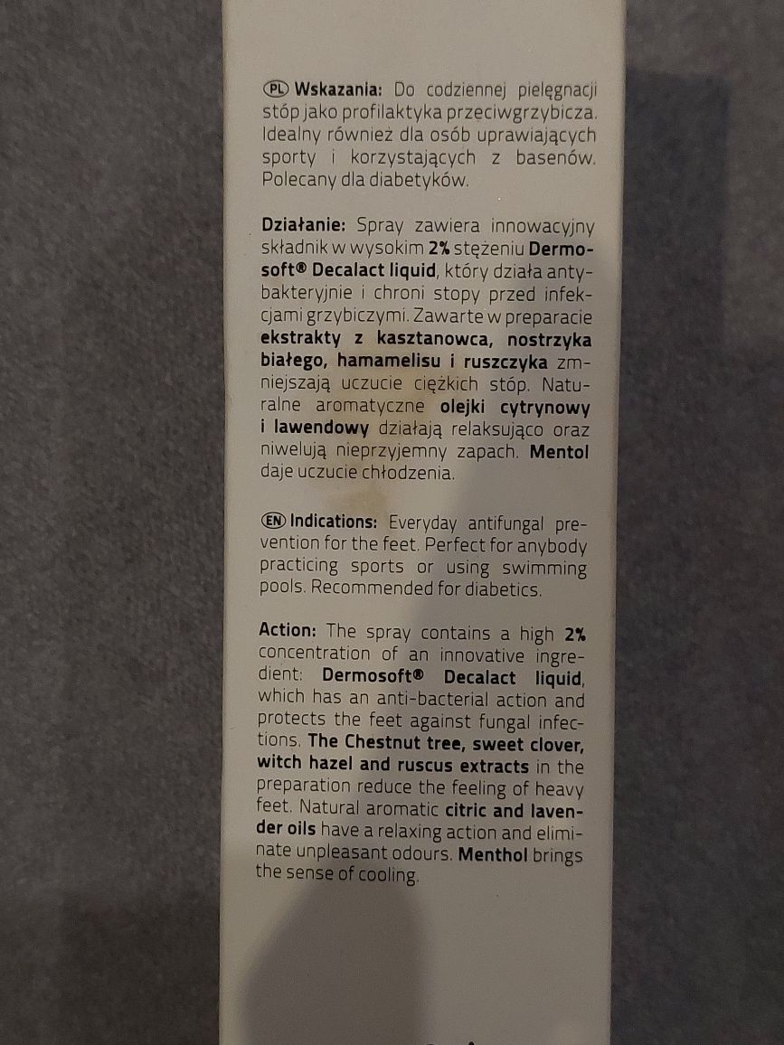 Podopharm med Podoflex Przeciwgrzybiczy Spray do Stóp