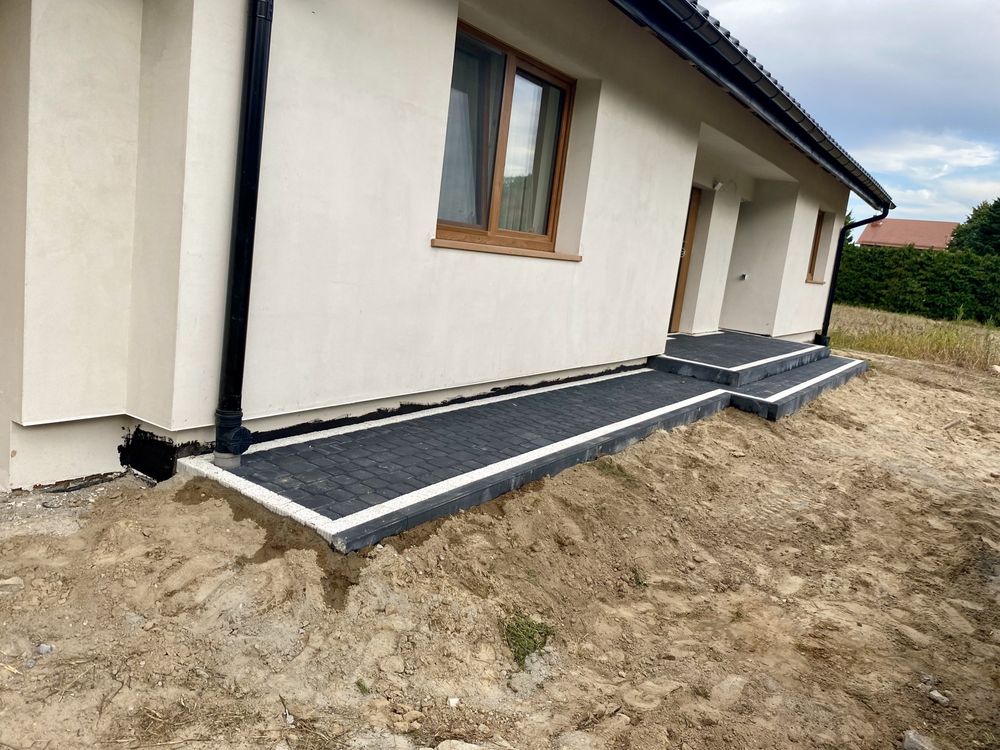 Układanie kostki brukowej układanie yomb