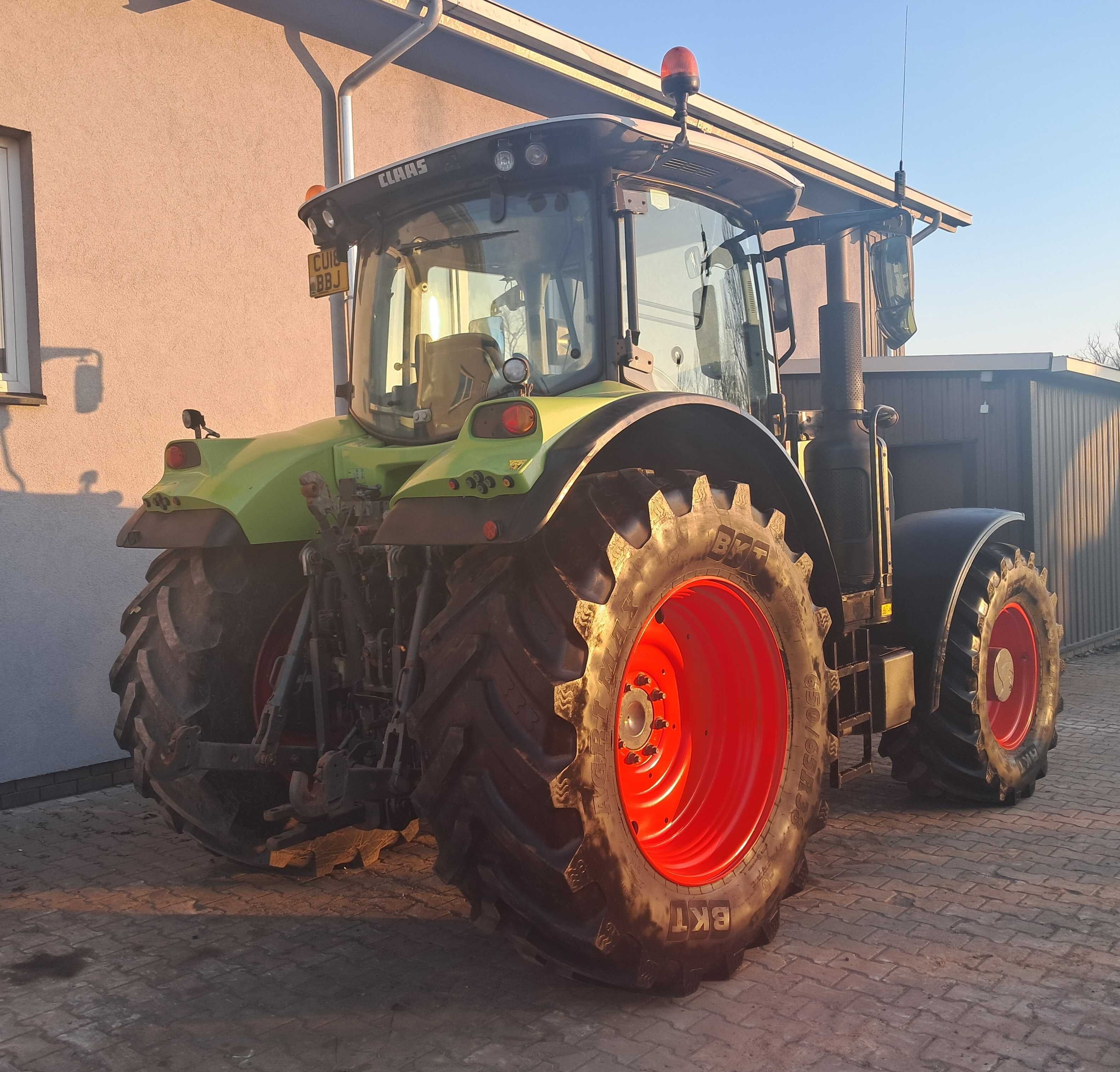 CLAAS ARION 650 Pneumatyka 2018r 50km/h WOM Oryginał Miękka Oś Klima