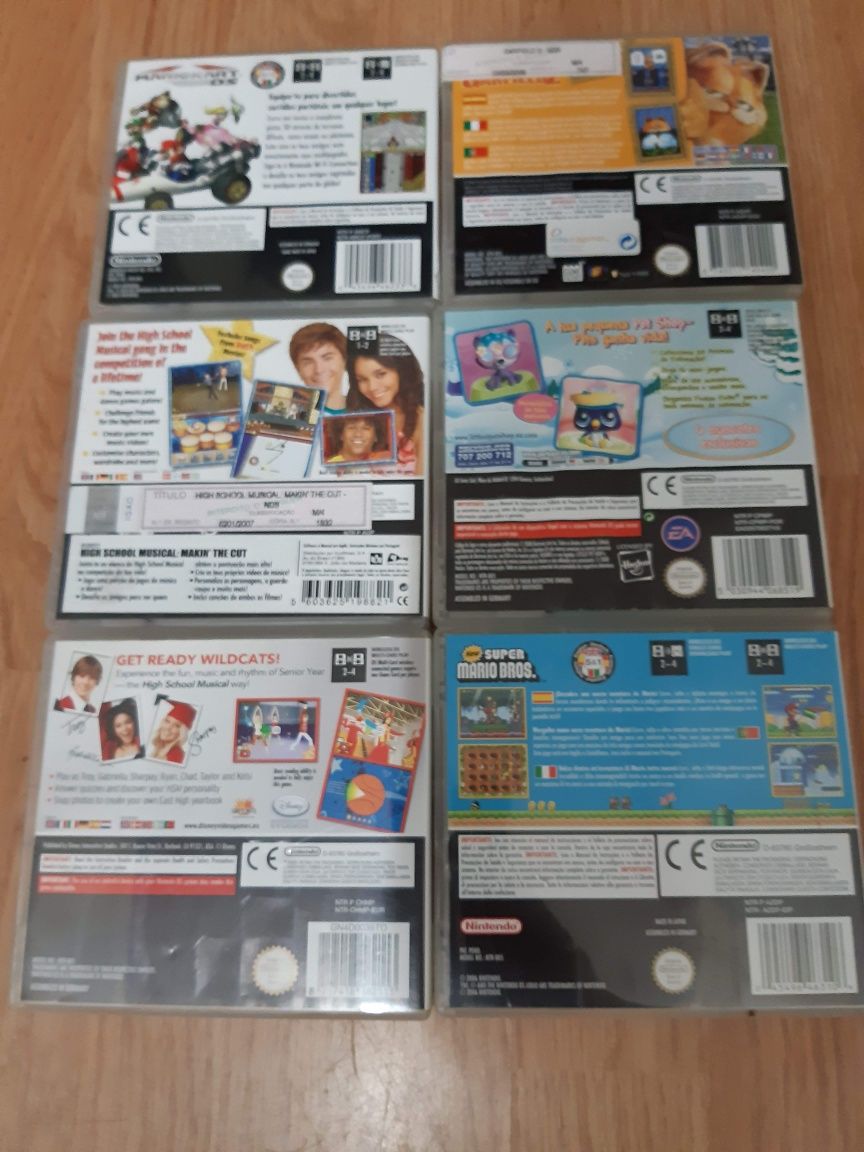 Nintendo DS - jogos - em caixa- vendo ou troco